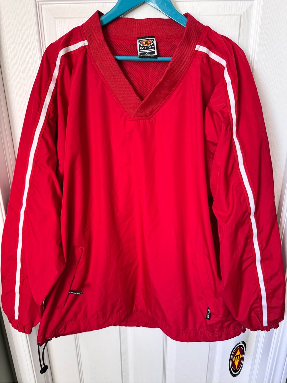 Brand New Mens Easton Baseball/Softball Pullover Windbreaker Size XL NWT